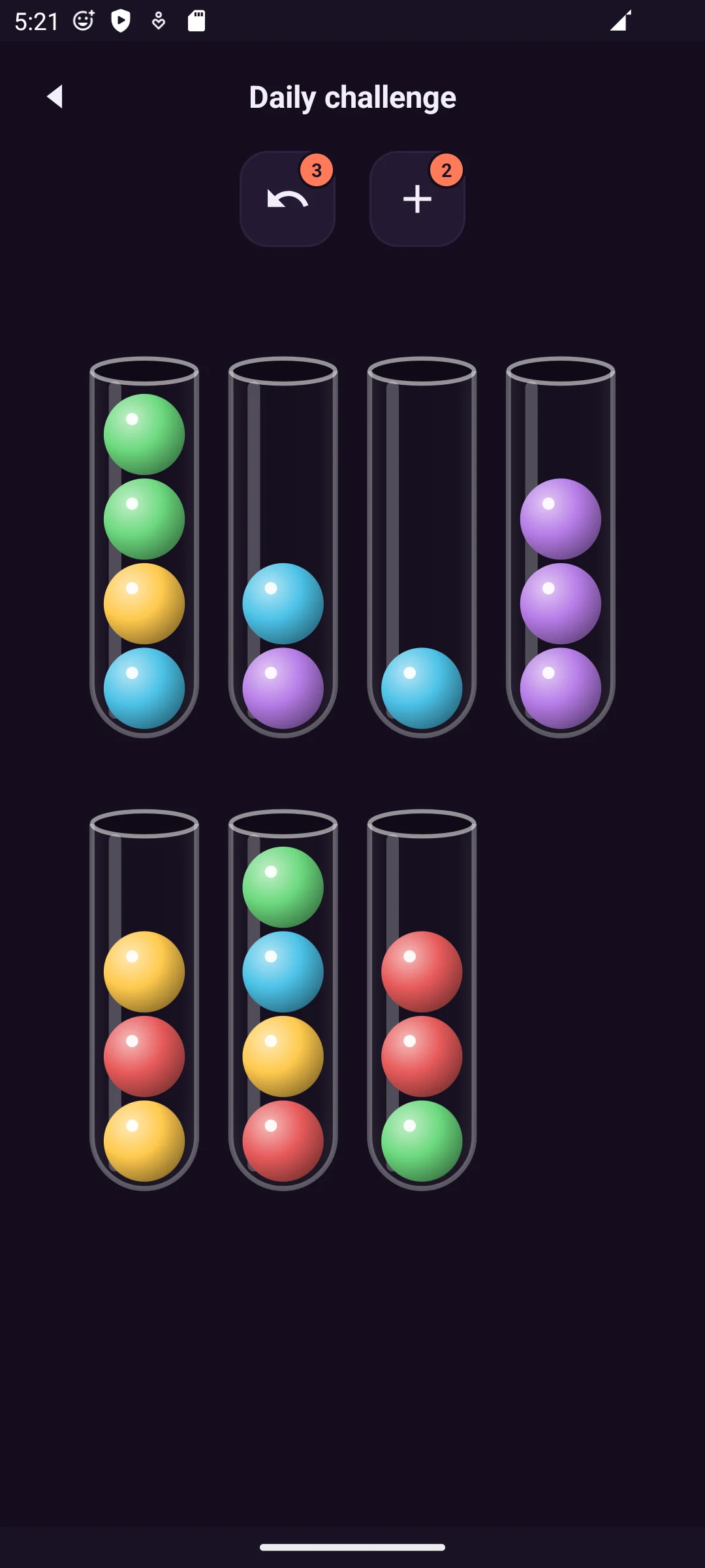 Color Sort: Ball Sort Puzzle screenshot